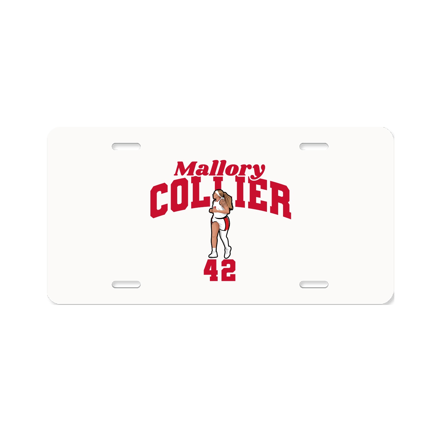 License Plate — Signature Arch in Classic