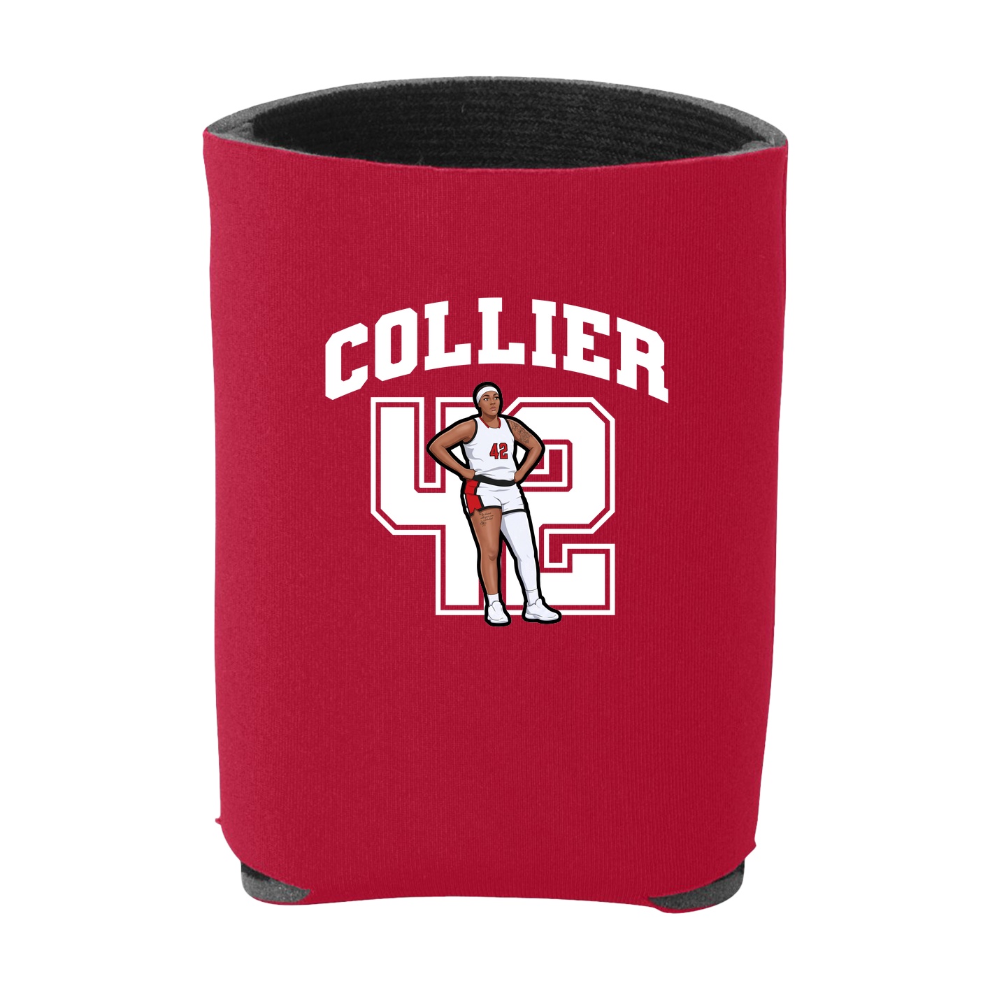 Can Holder — Number in Red