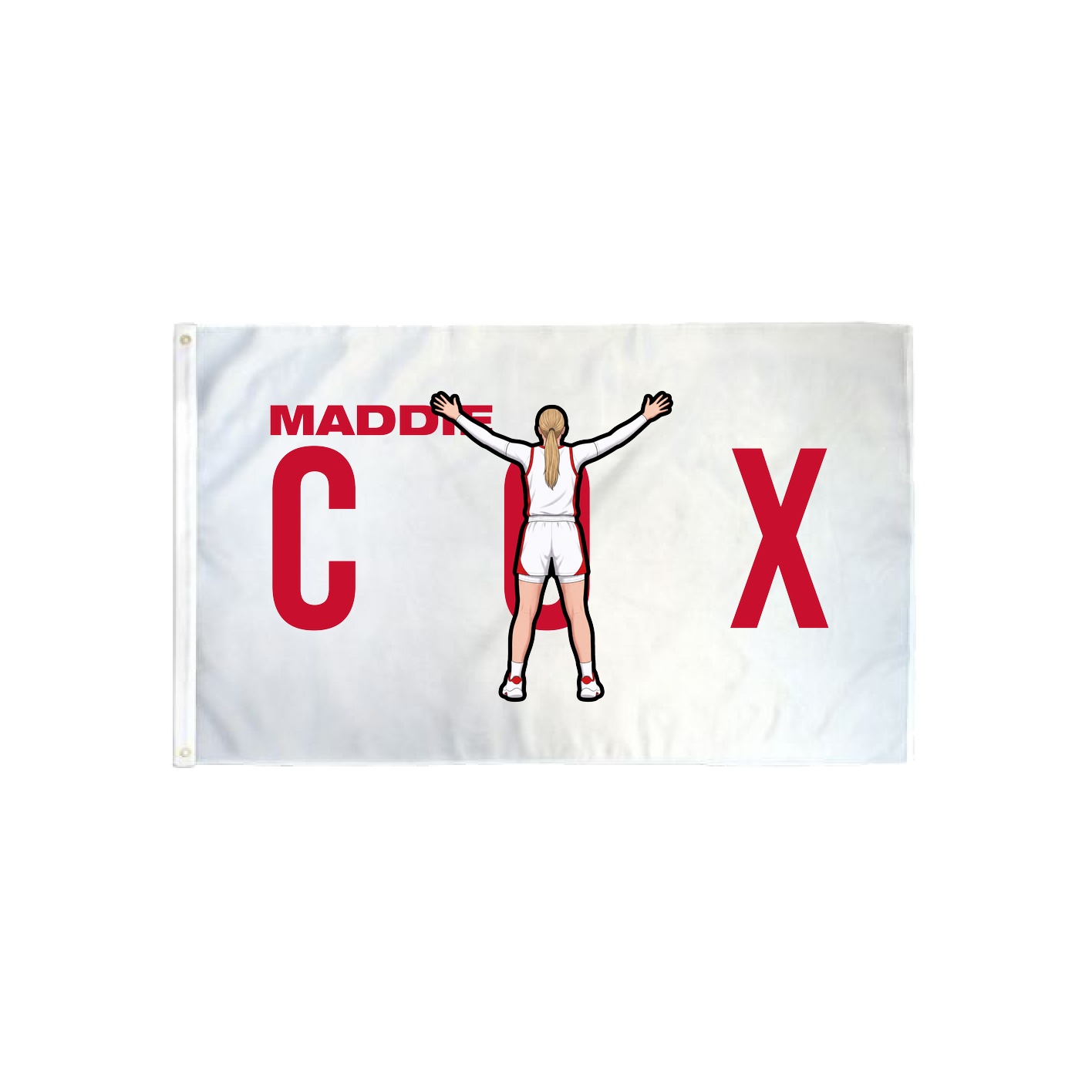 3x5 Flag — Player Name in Classic