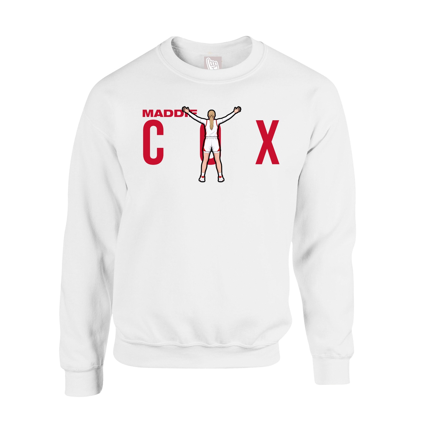 Fleece Crew — Player Name in White