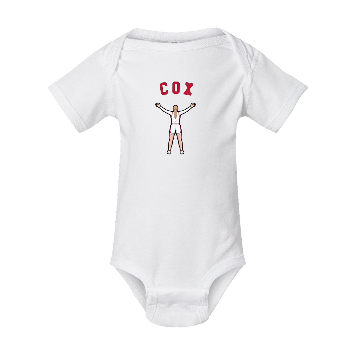 Baby Onesie — Shirsey Arch in White