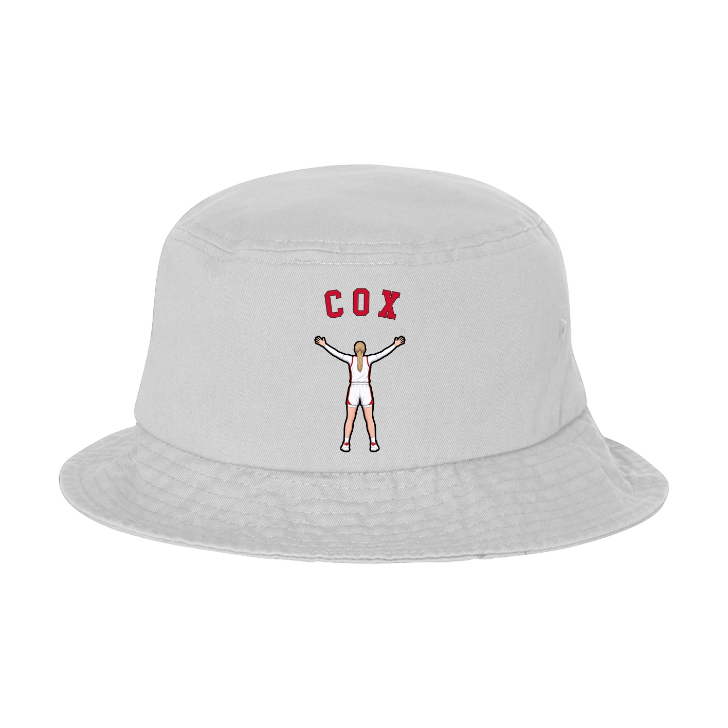 Bucket Cap — Shirsey Arch in White