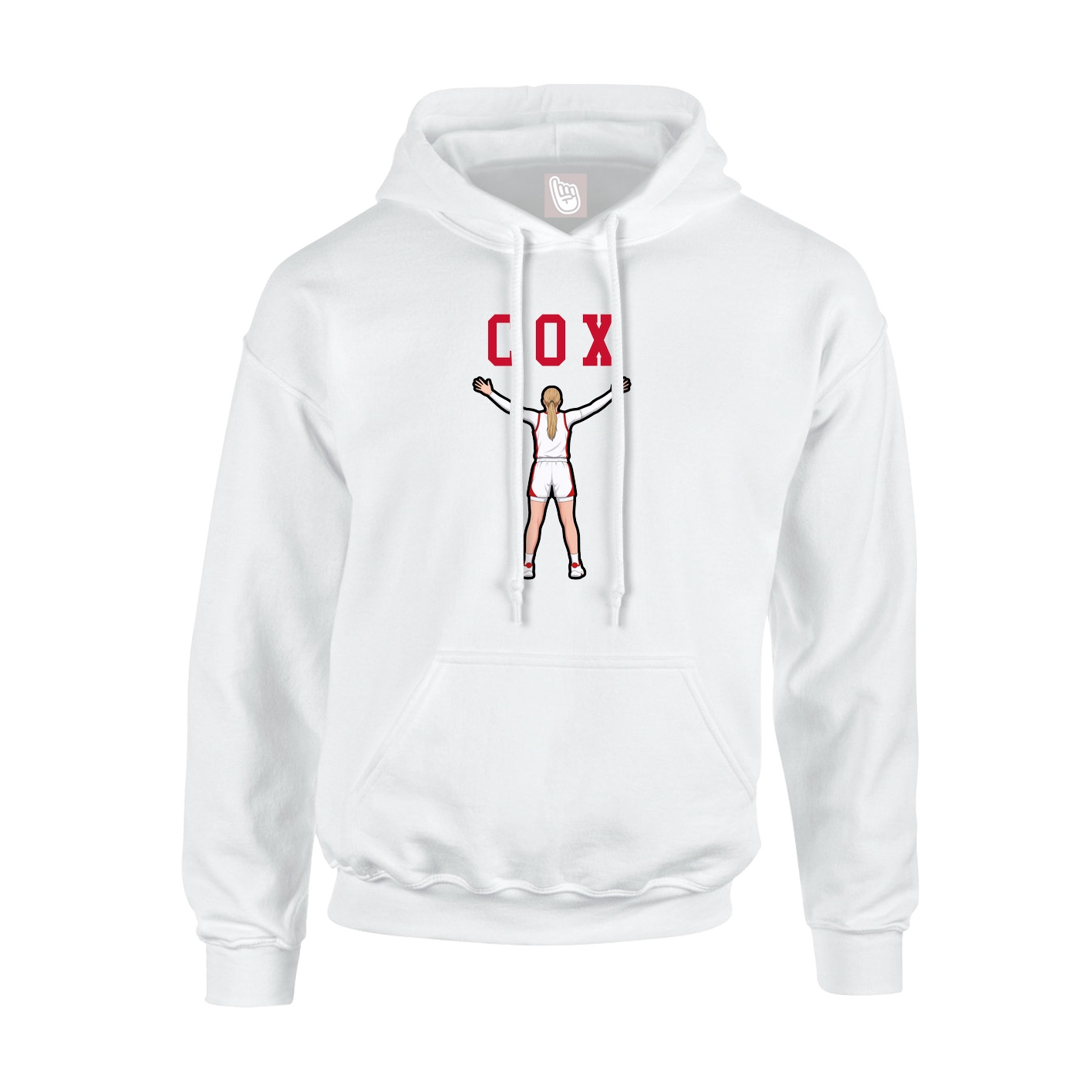 Youth Hoodie — Shirsey in White
