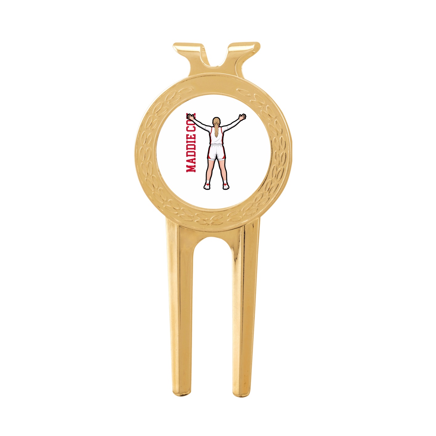 Divot Tool with Ball Marker — Name Vertical in Classic