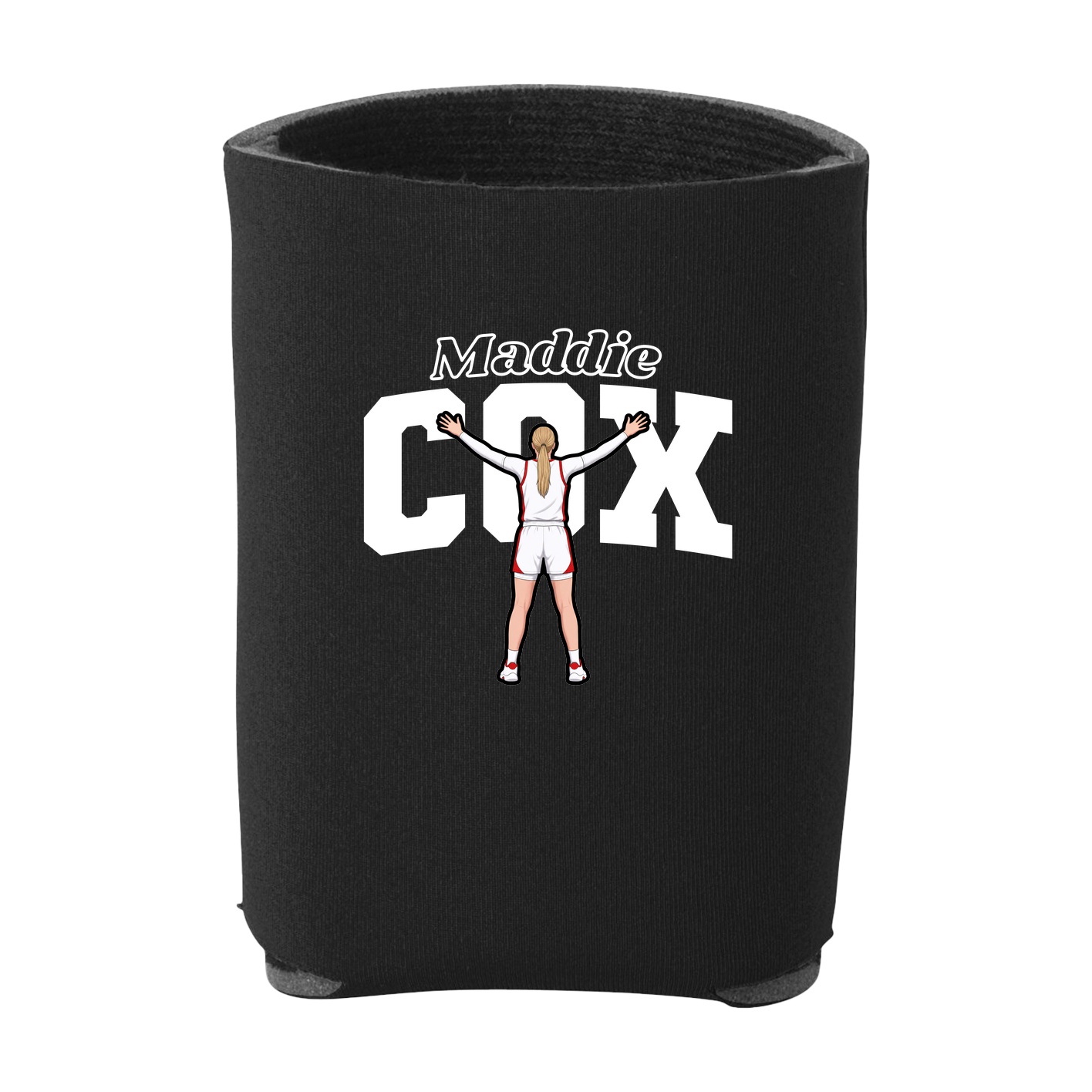 Can Holder — Name Arch in Black