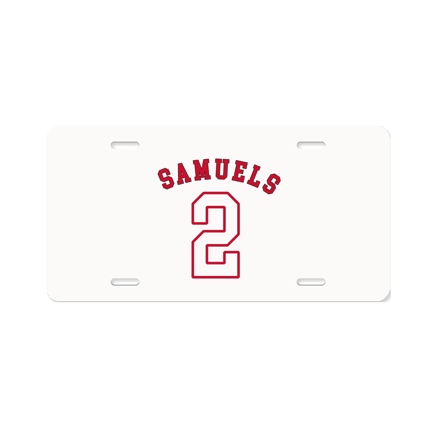 License Plate — Shirsey Arch in Classic
