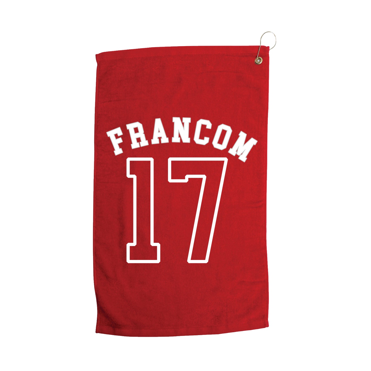 Golf Towel — Shirsey Arch in Red