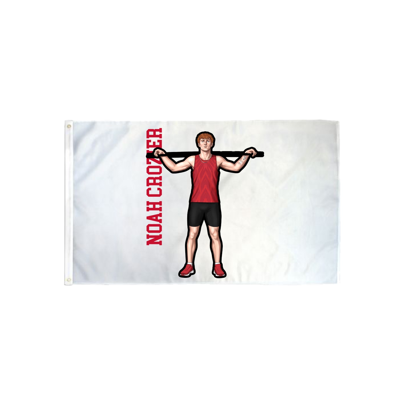 3x5 Flag — Name Vertical in Classic