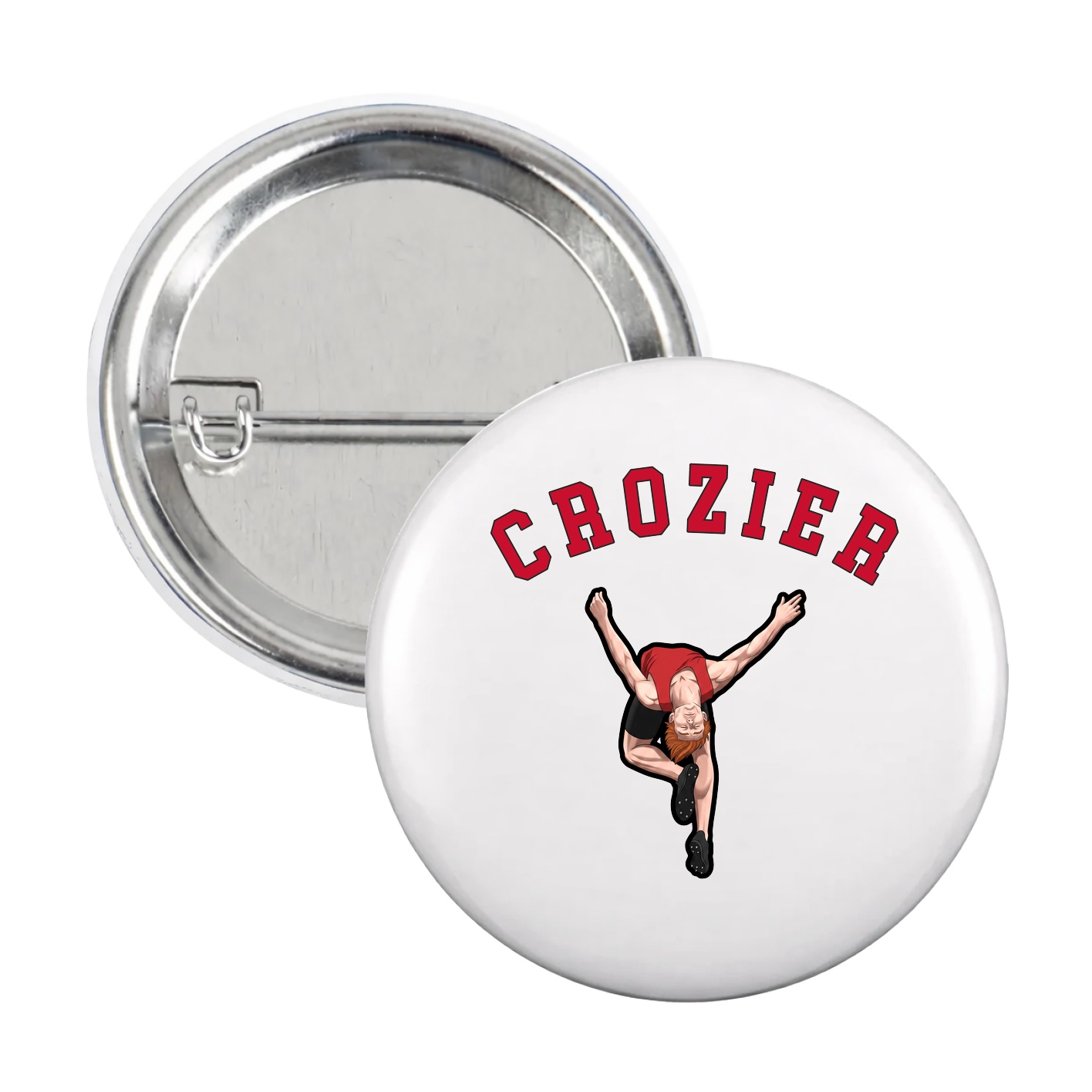 Game Day Button — Shirsey Arch in White