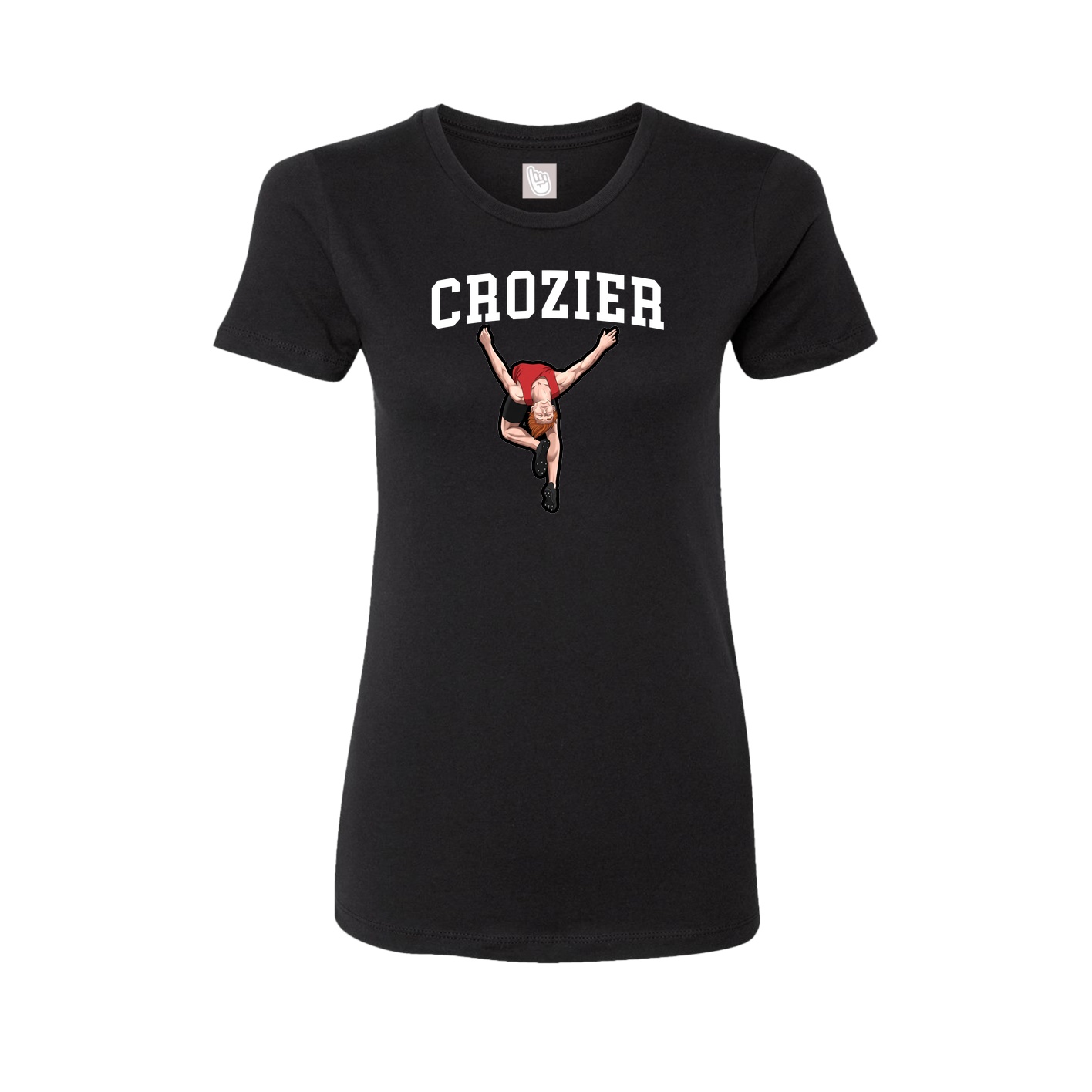 Fitted Women's Tee — Shirsey in Black