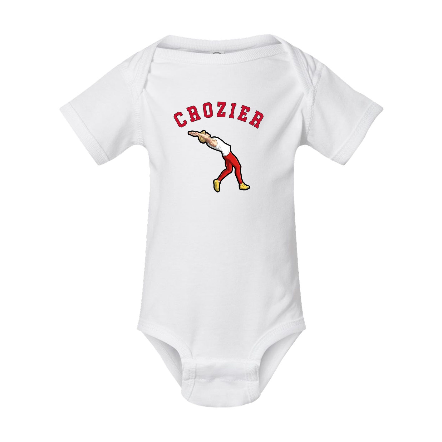 Baby Onesie — Shirsey Arch in White