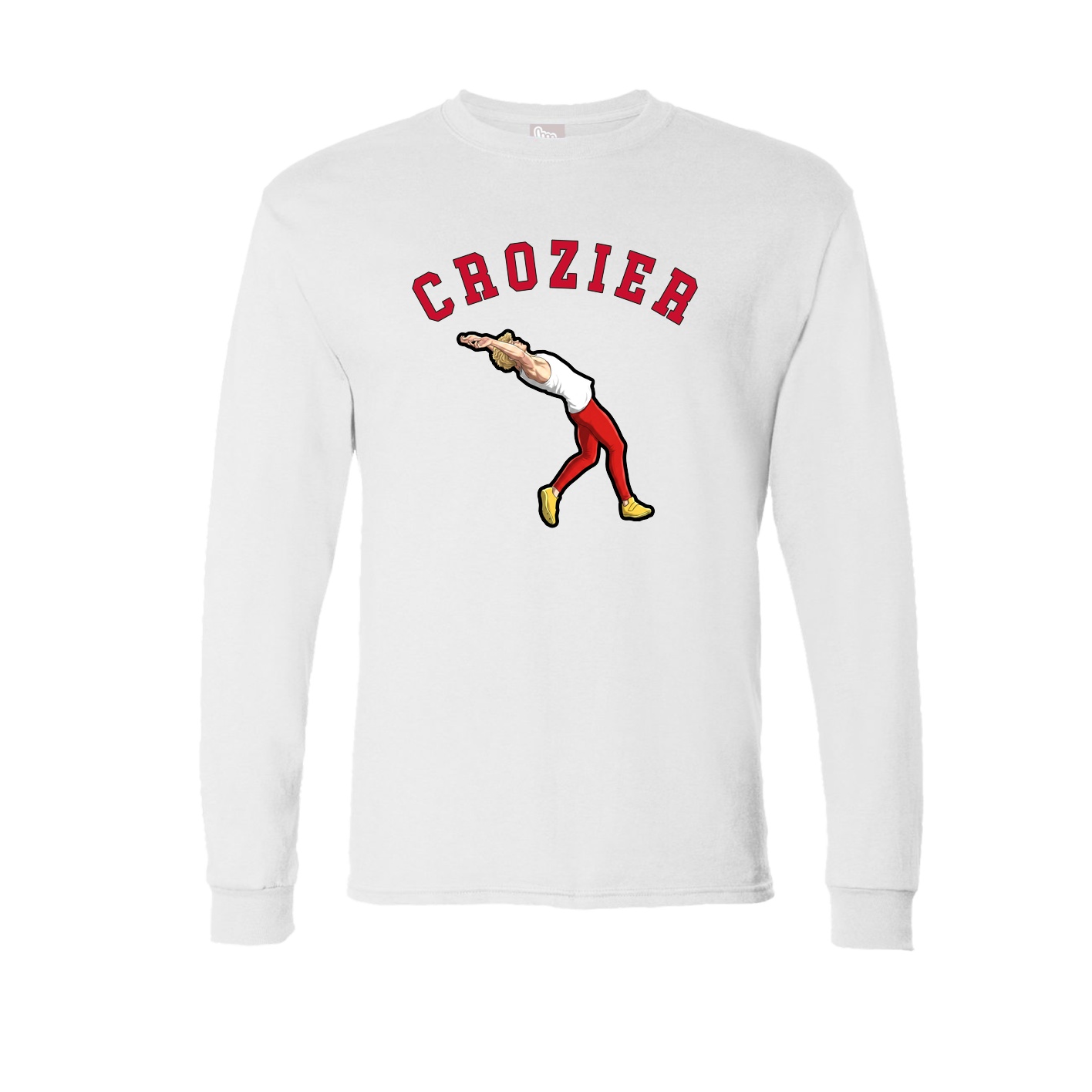 Long Sleeve Tee — Shirsey Arch in White