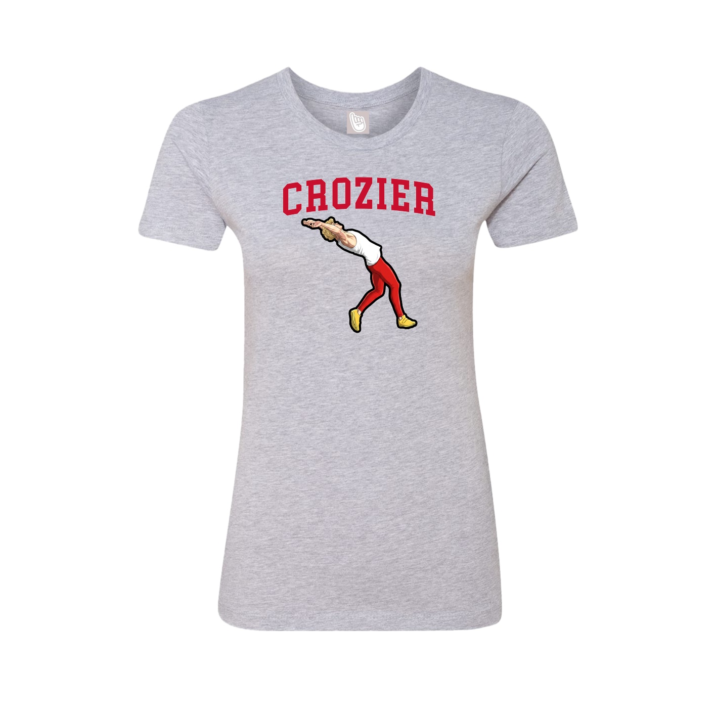 Womens Tee — Shirsey in Grey