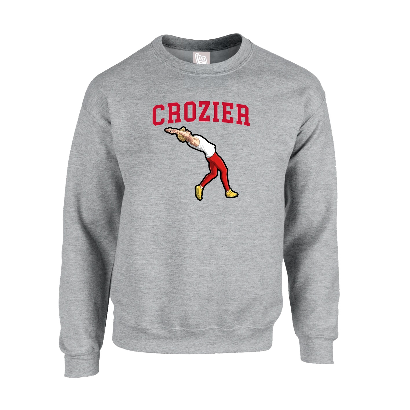 Fleece Crew — Shirsey in Grey