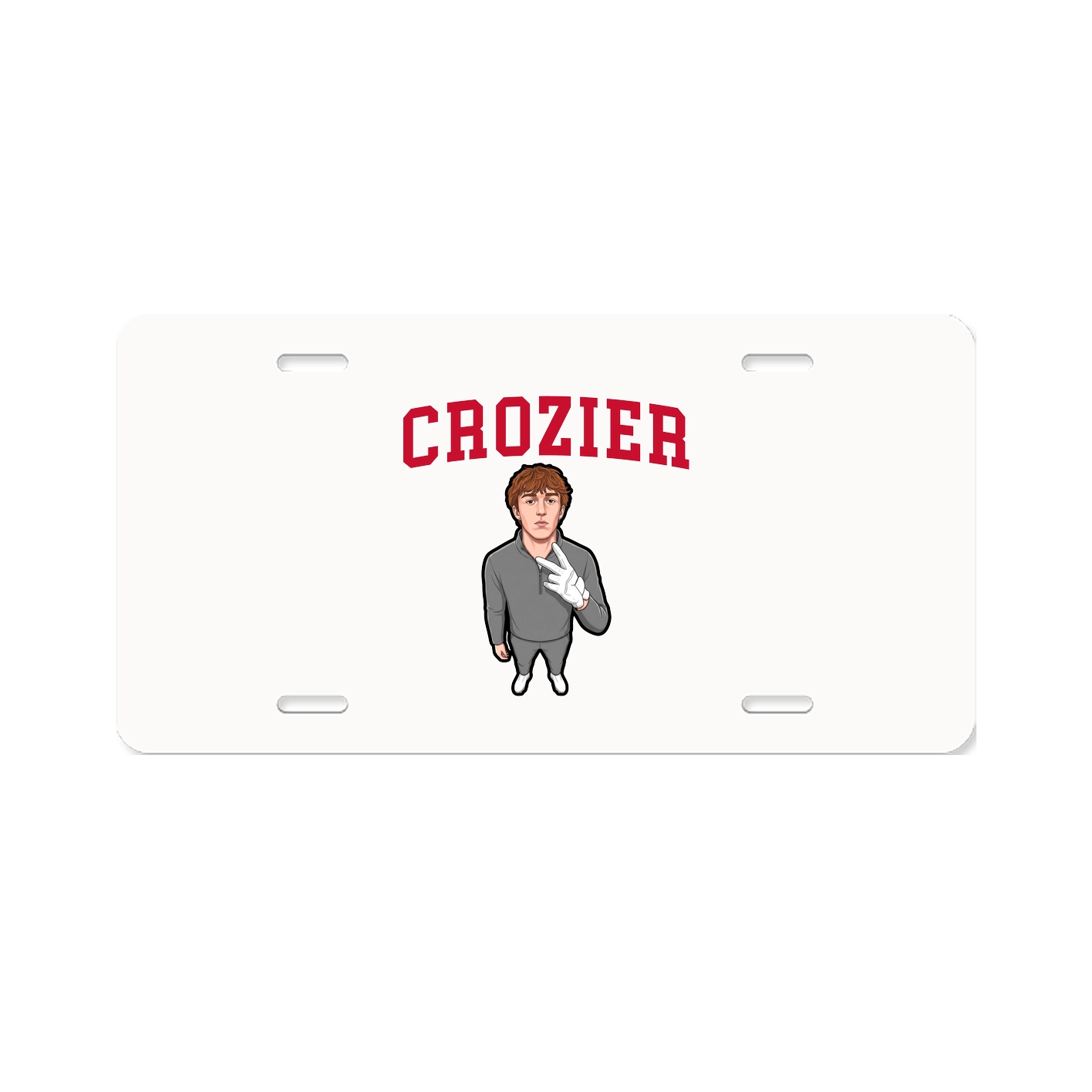 License Plate — Shirsey in Classic