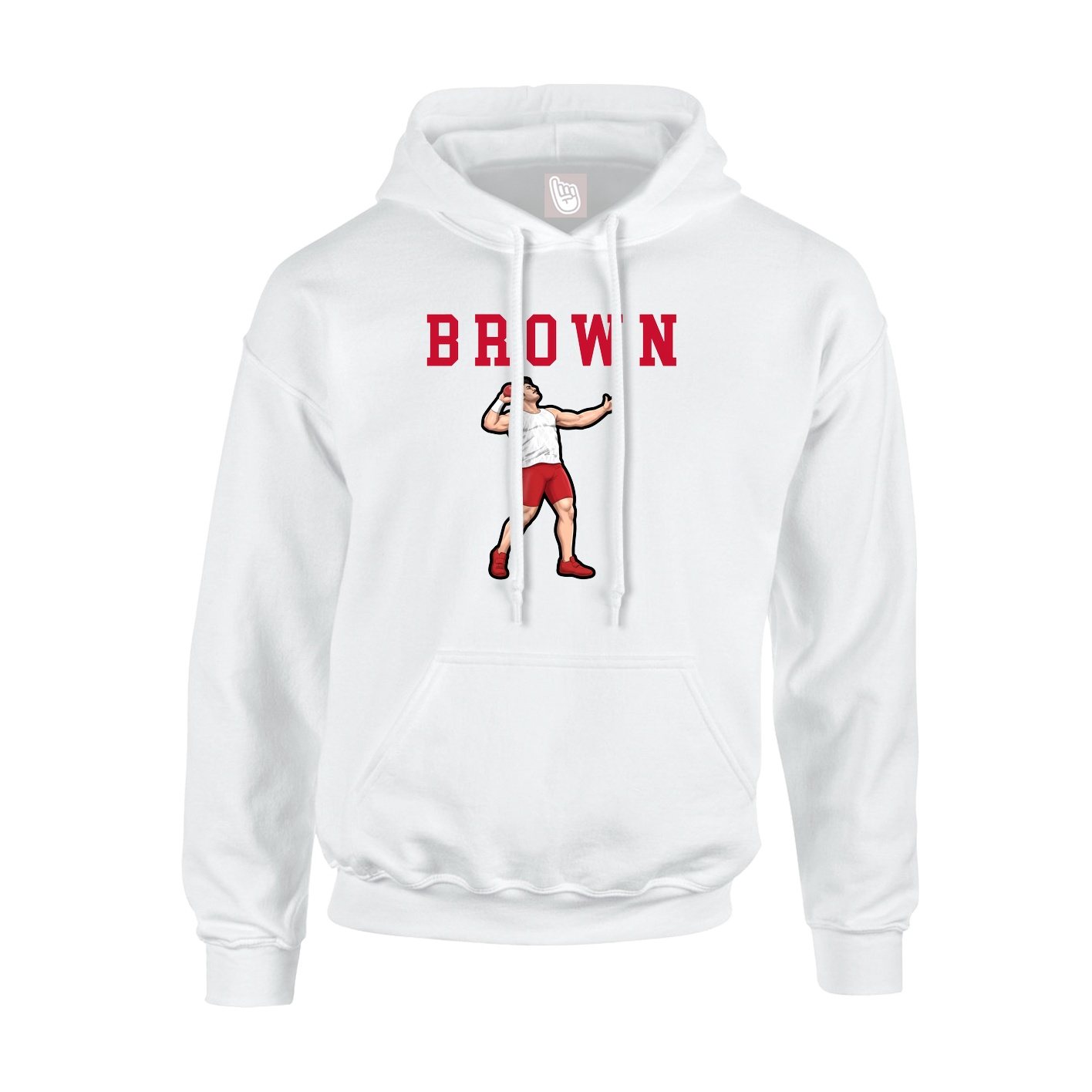 Youth Hoodie — Shirsey in White