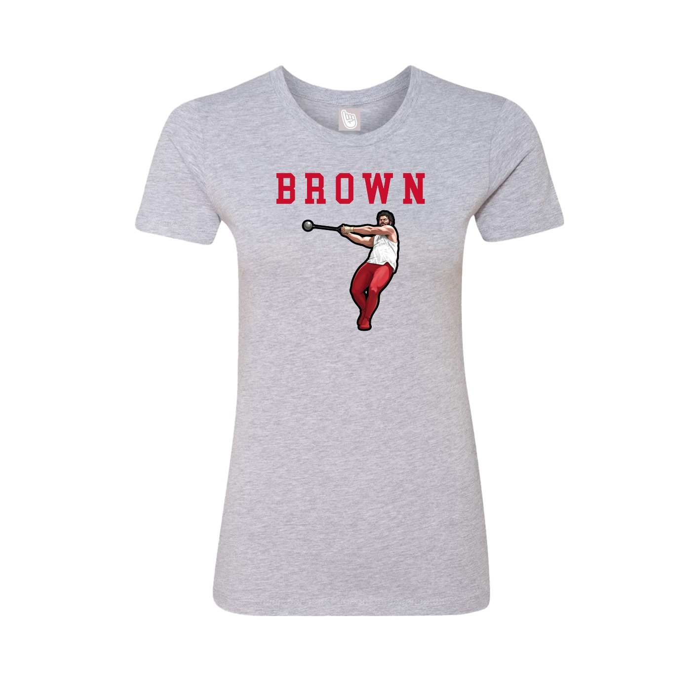 Fitted Women's Tee — Shirsey in Grey