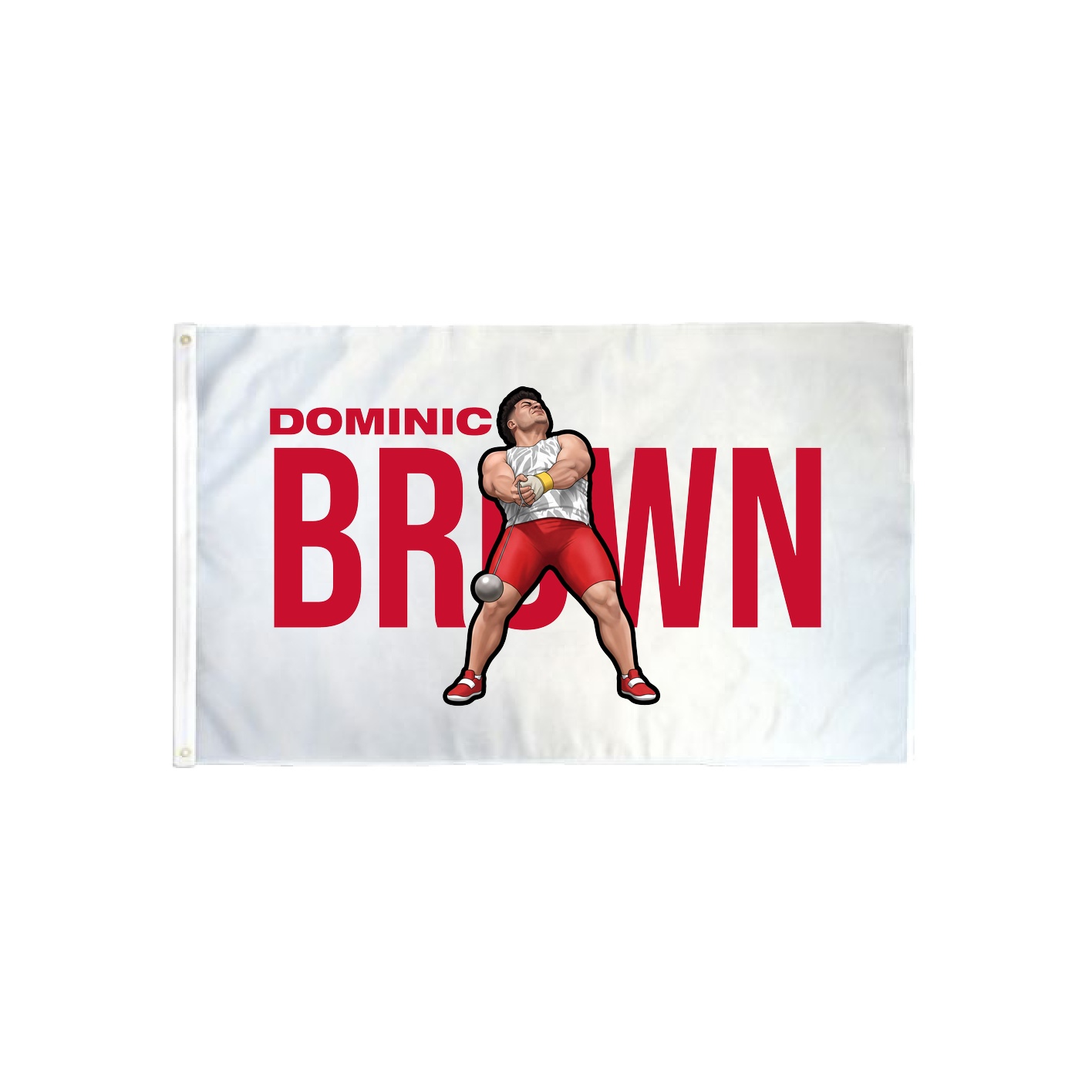 3x5 Flag — Player Name in Classic