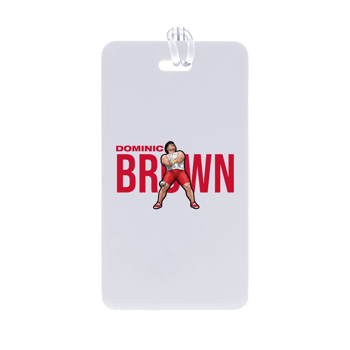 Bag Tag — Player Name in Classic