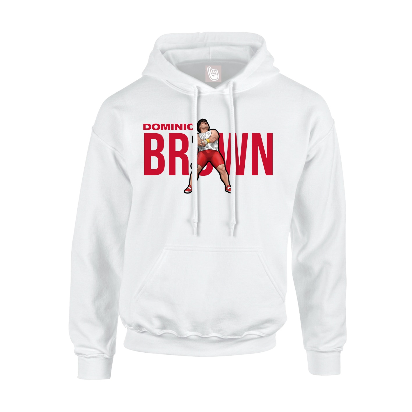 Hoodie — Player Name in White