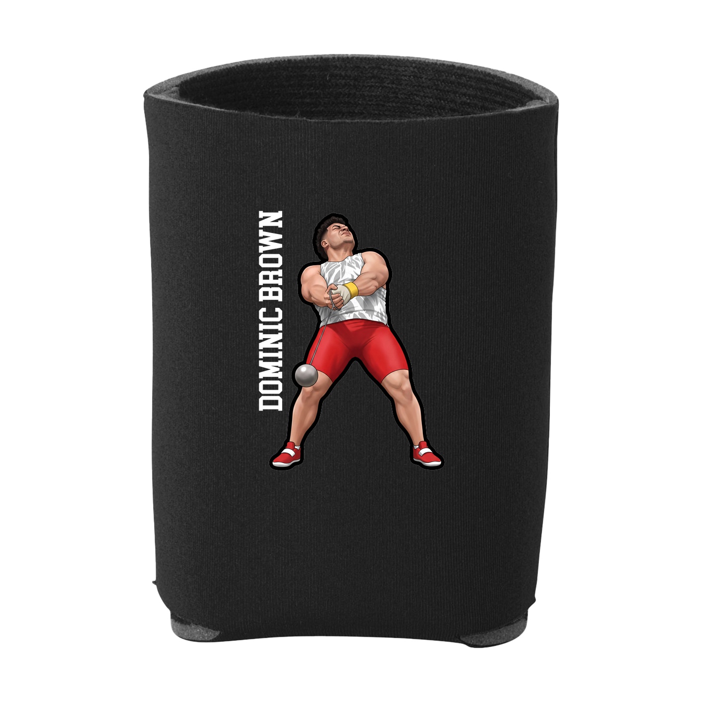 Can Holder — Name Vertical in Black