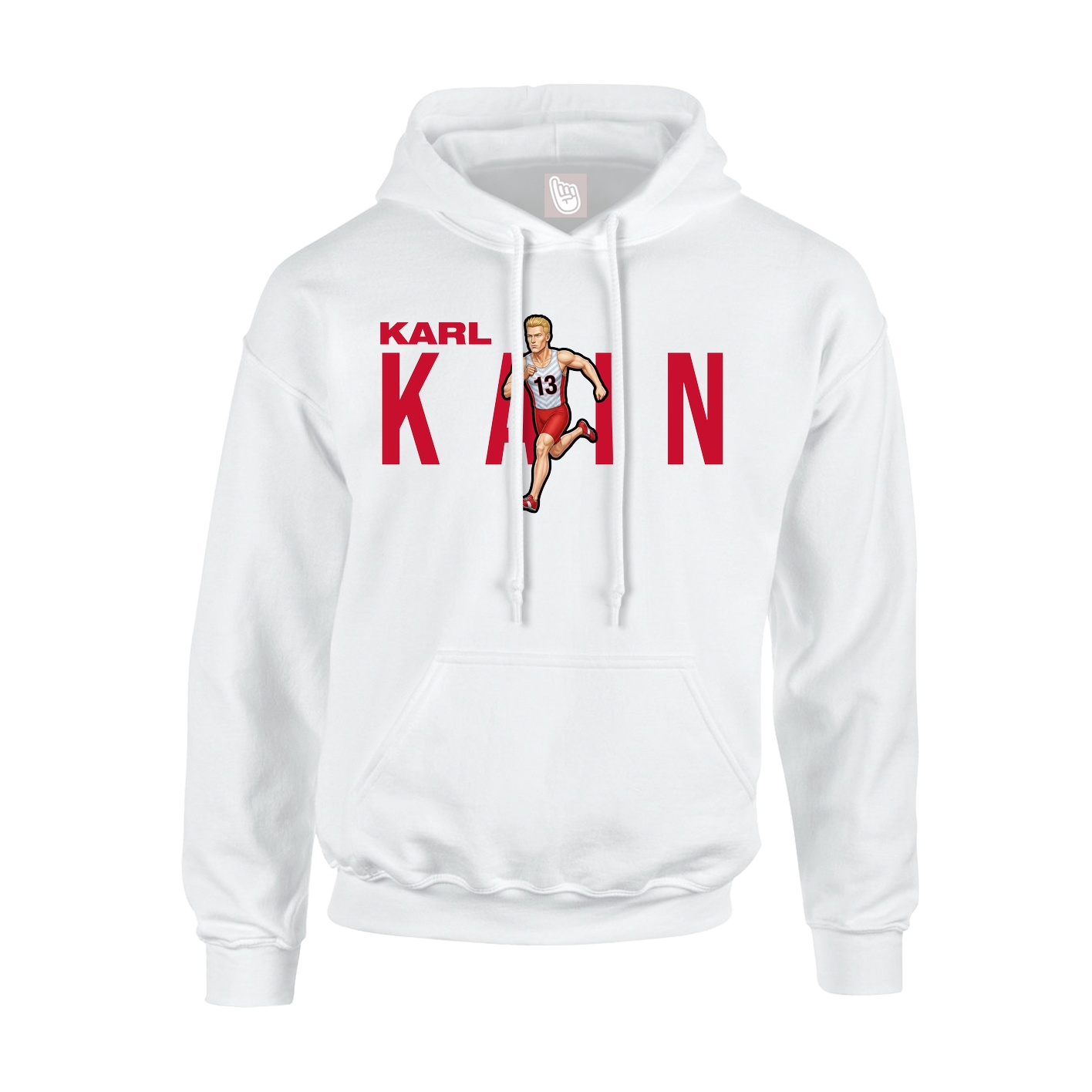 Hoodie — Player Name in White