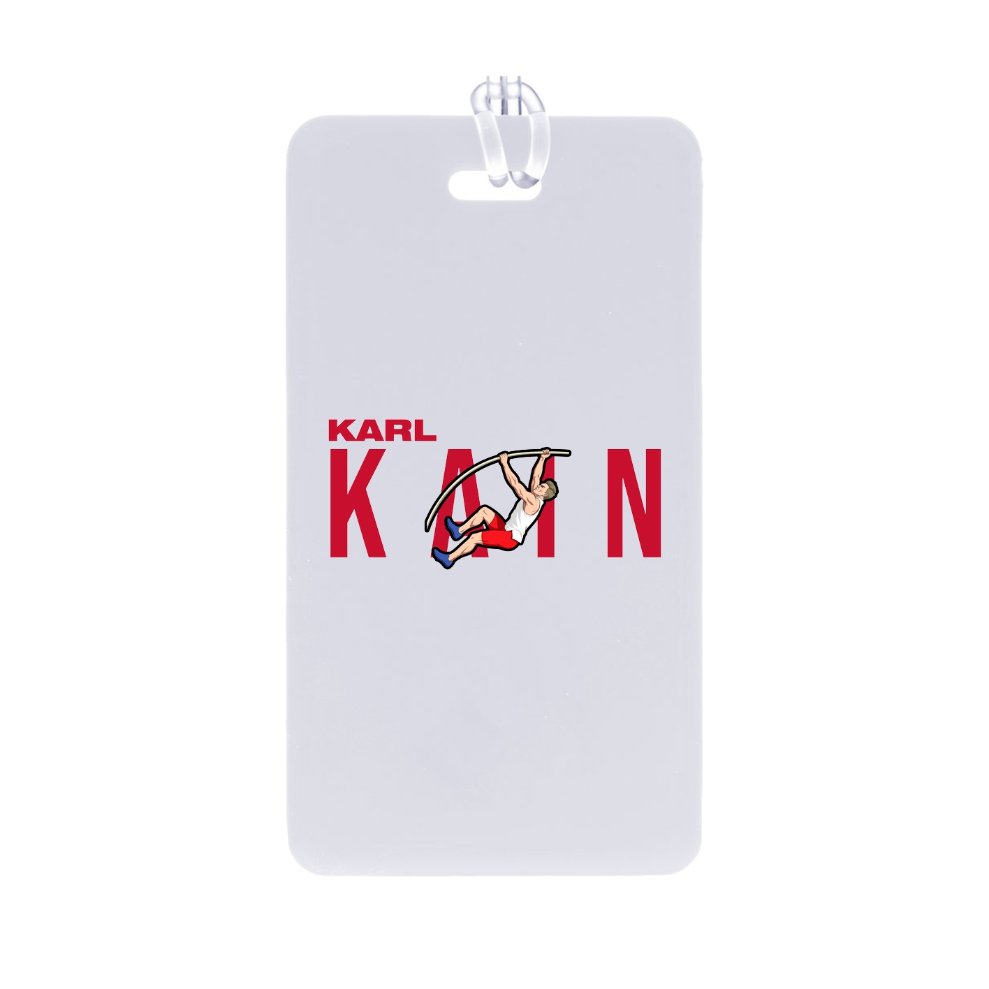 Bag Tag — Player Name in Classic