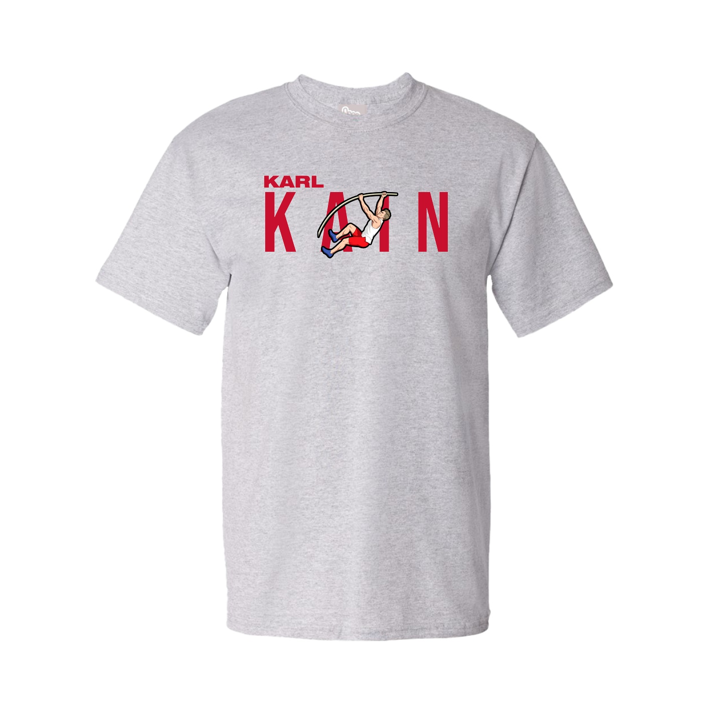 Youth Tee — Player Name in Grey