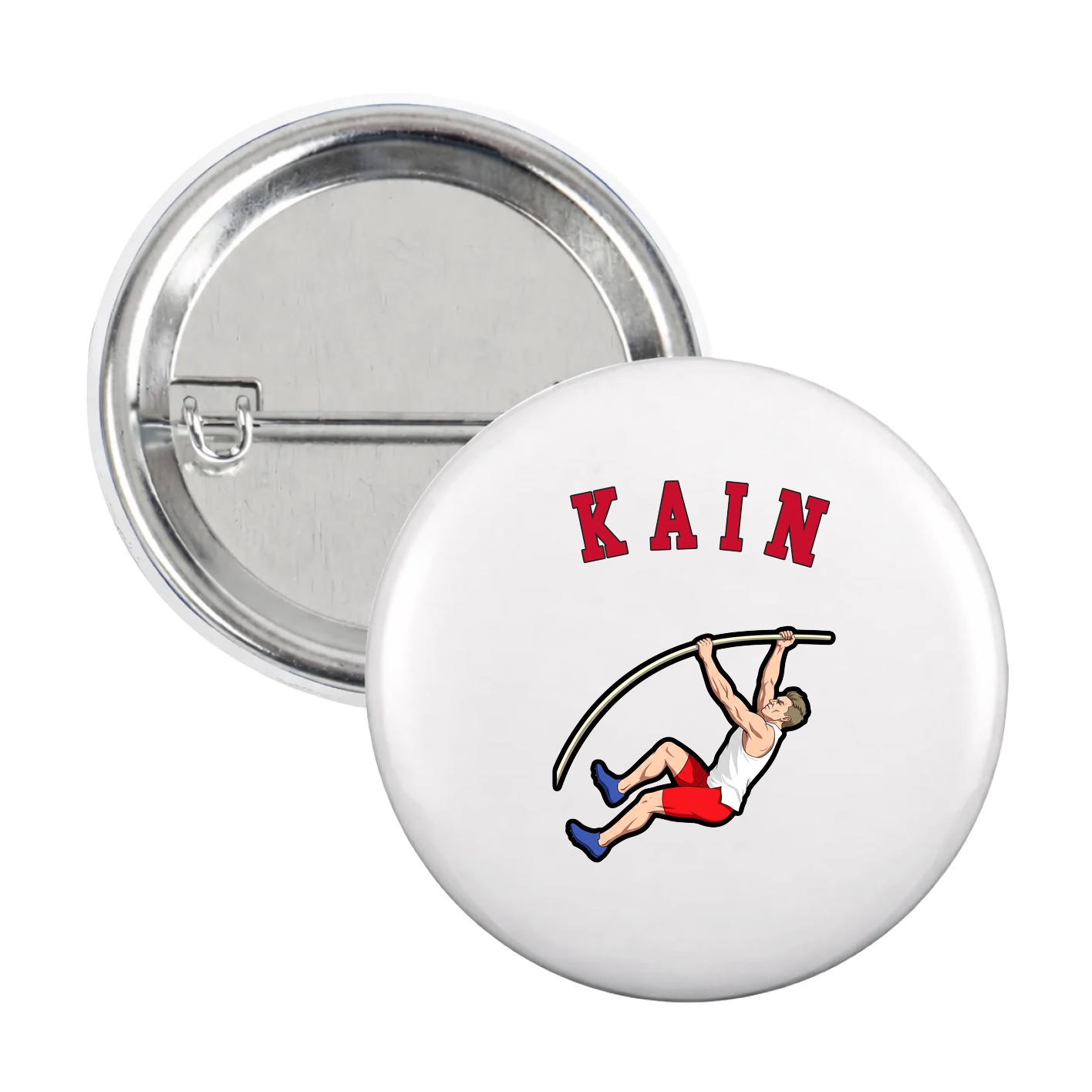 Game Day Button — Shirsey Arch in White