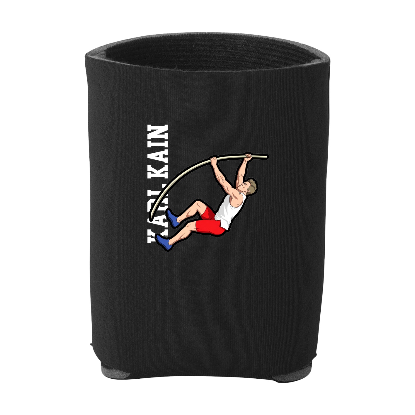 Can Holder — Name Vertical in Black