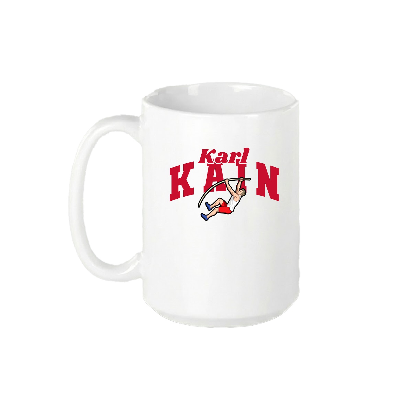 15oz Coffee Mug — Signature Arch in White