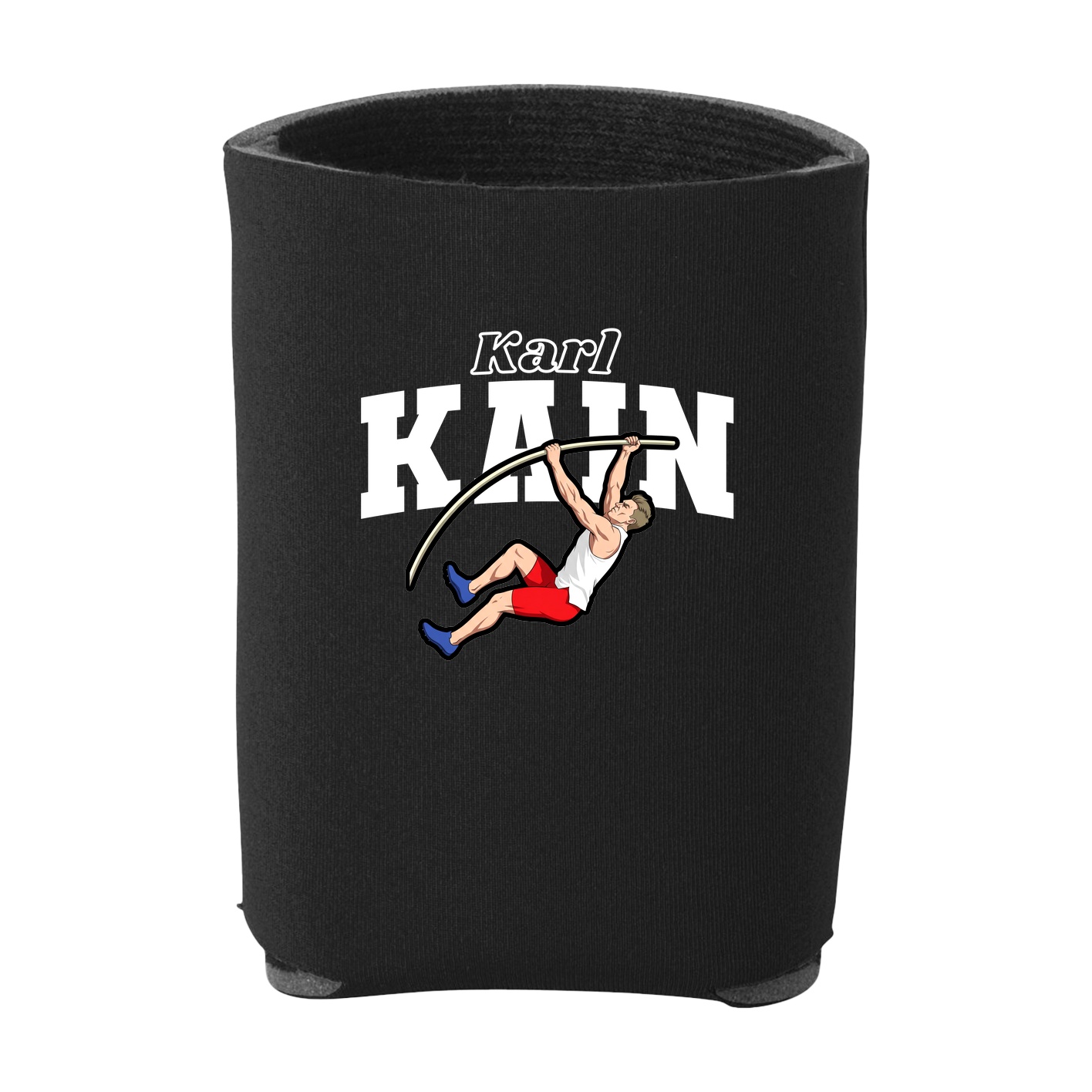 Can Holder — Name Arch in Black