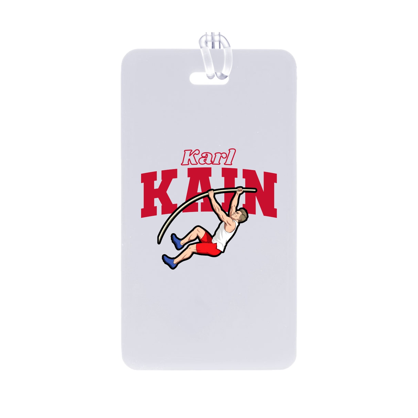 Bag Tag — Name Arch in Classic