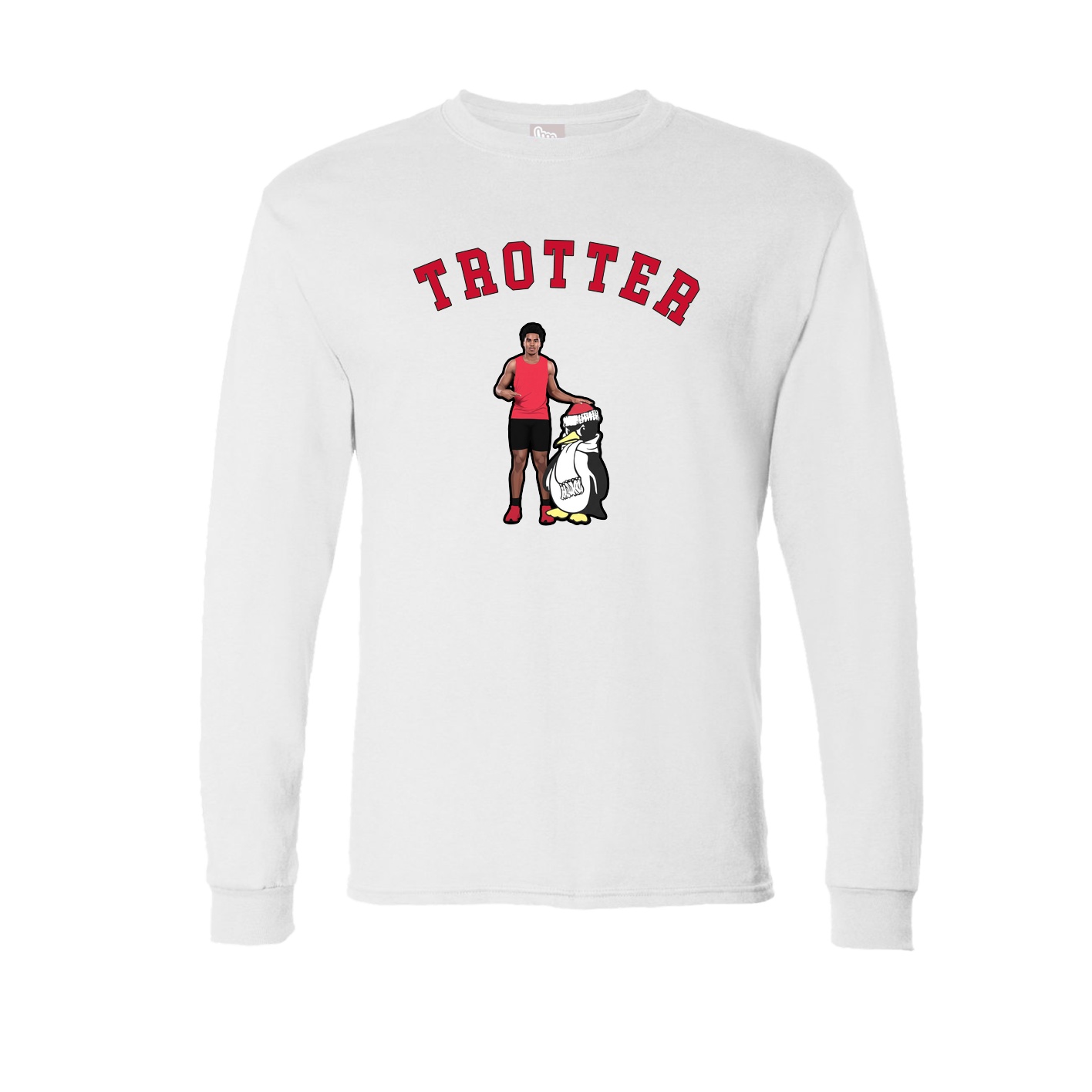 Long Sleeve Tee — Shirsey Arch in White
