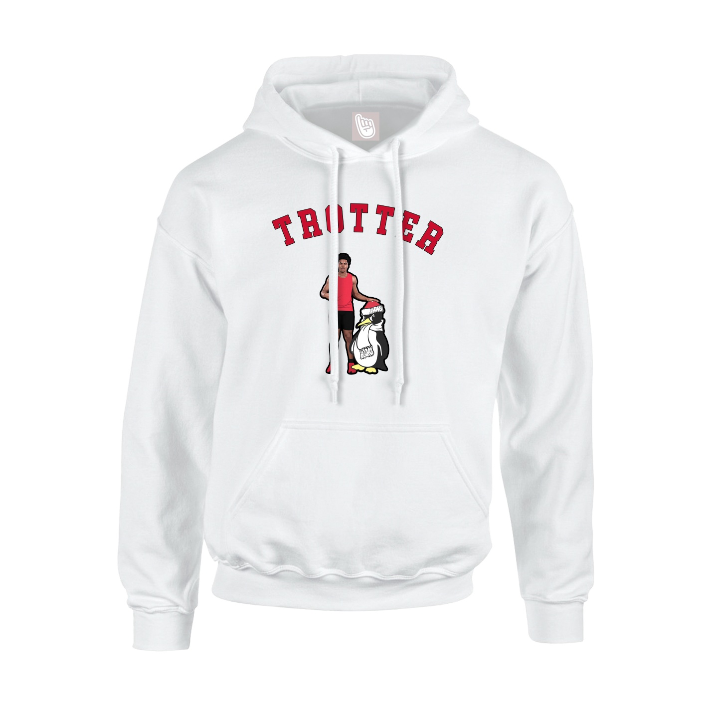Youth Hoodie — Shirsey Arch in White
