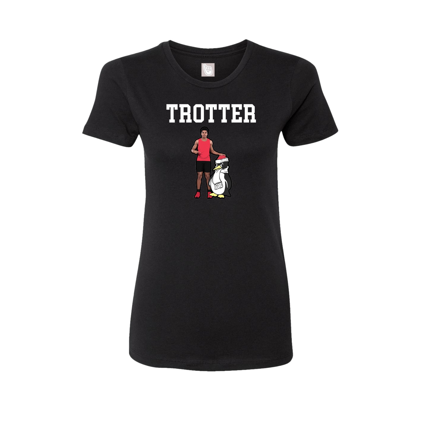 Fitted Women's Tee — Shirsey in Black