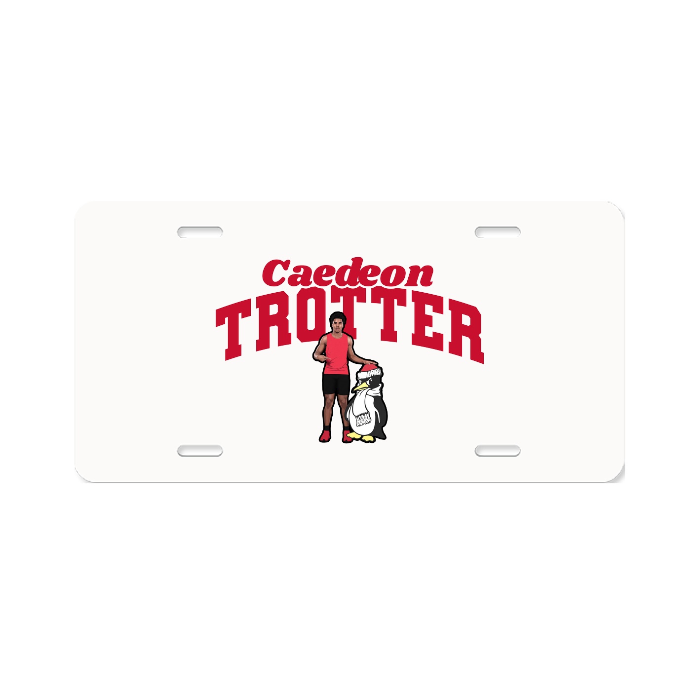 License Plate — Signature Arch in Classic