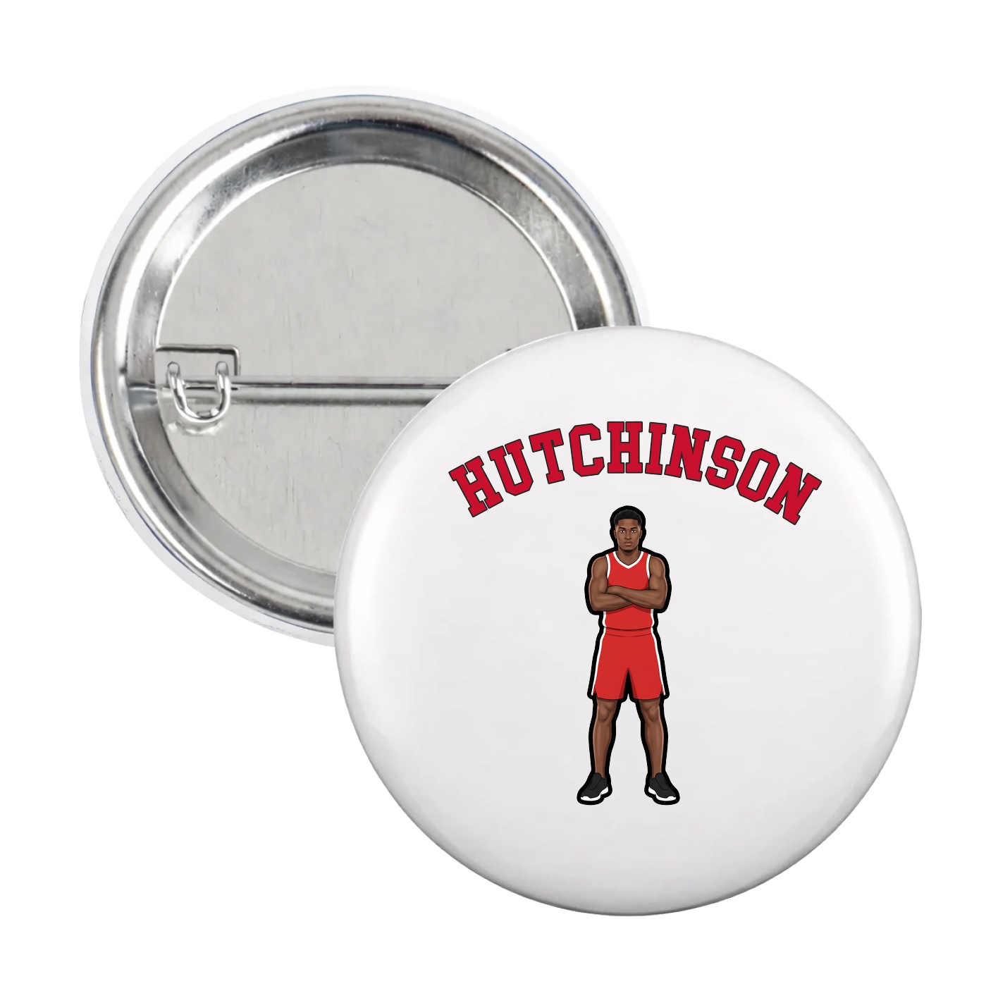 Game Day Button — Shirsey Arch in White