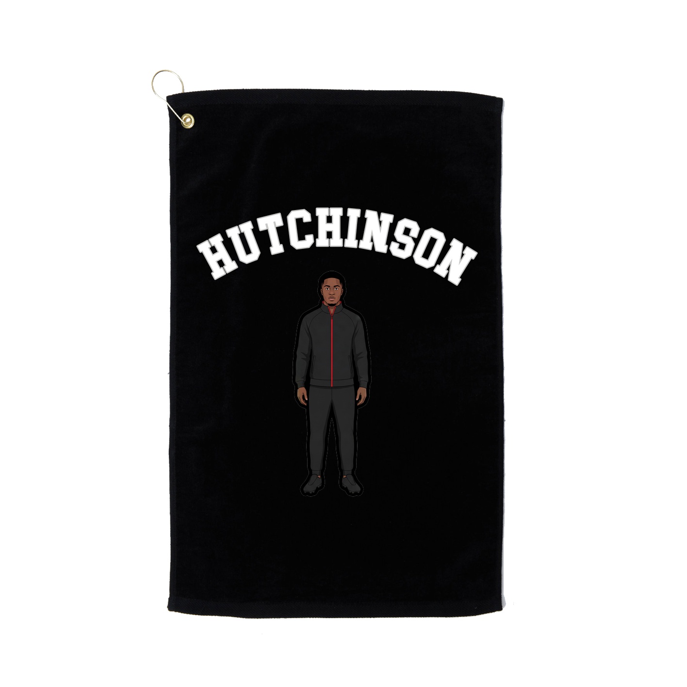 Golf Towel — Shirsey Arch in Black