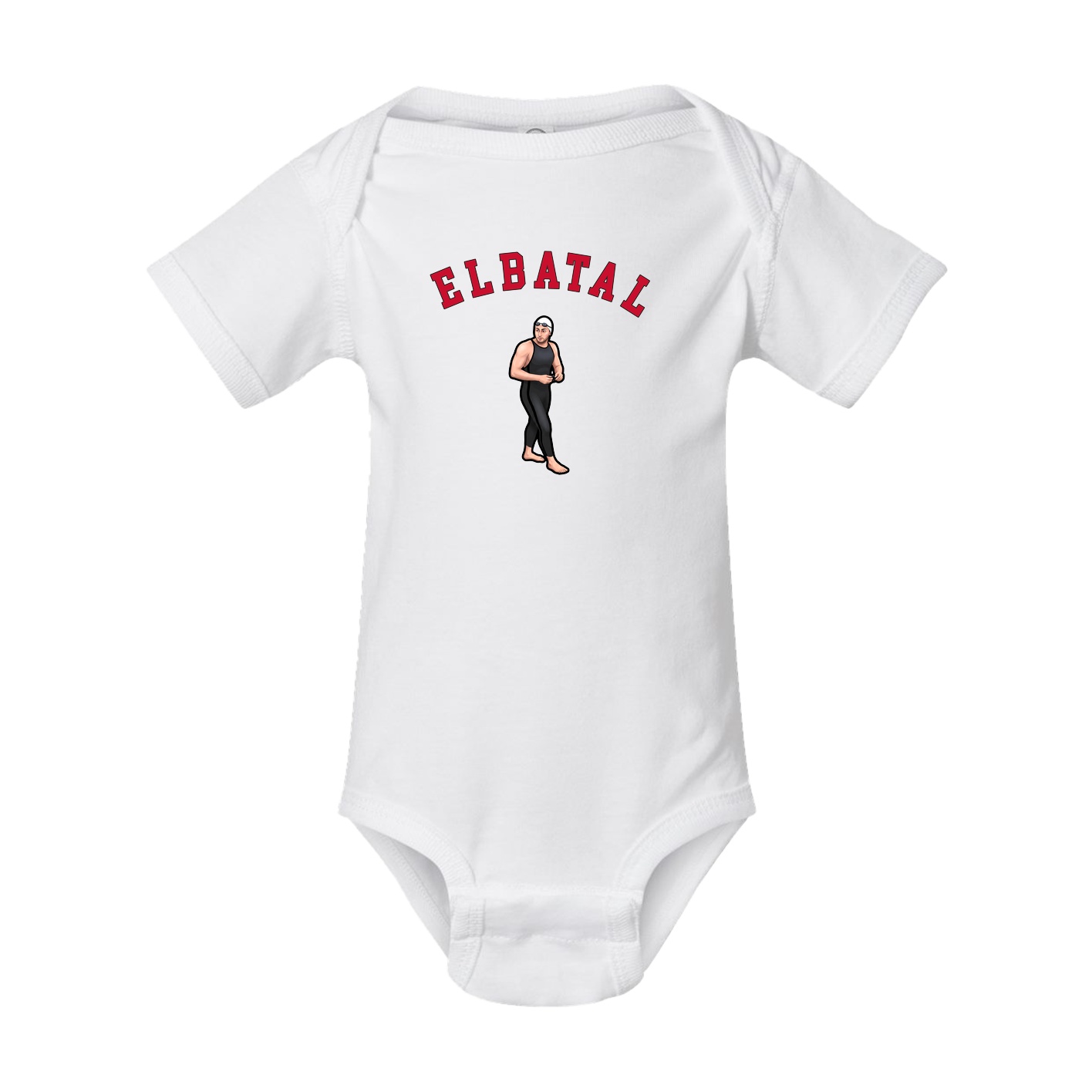 Baby Onesie — Shirsey Arch in White