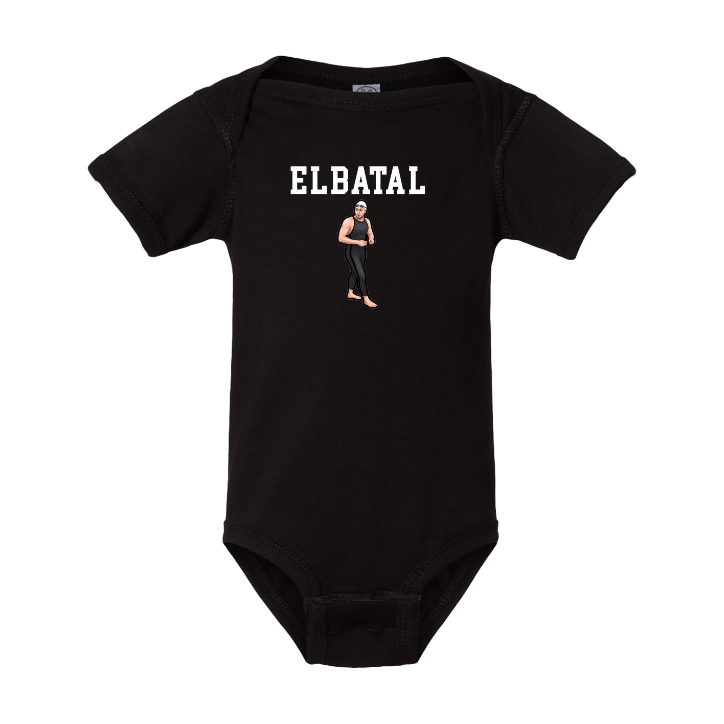 Baby Onesie — Shirsey in Black