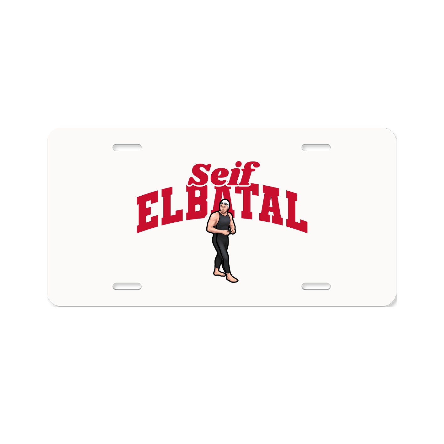 License Plate — Signature Arch in Classic