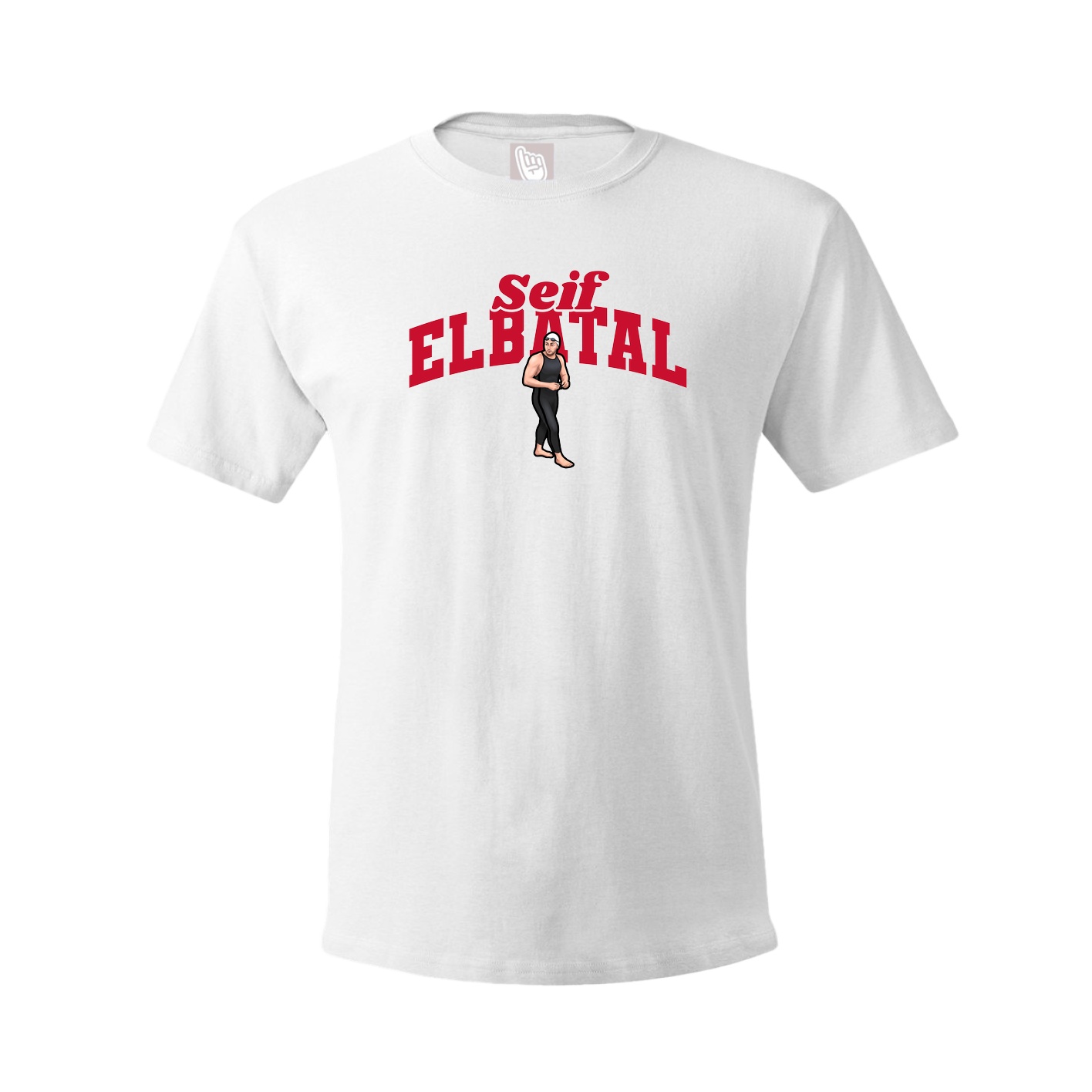Tee — Signature Arch in White