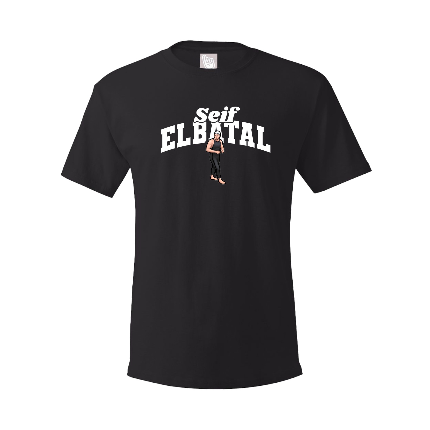 Youth Tee — Signature Arch in Black