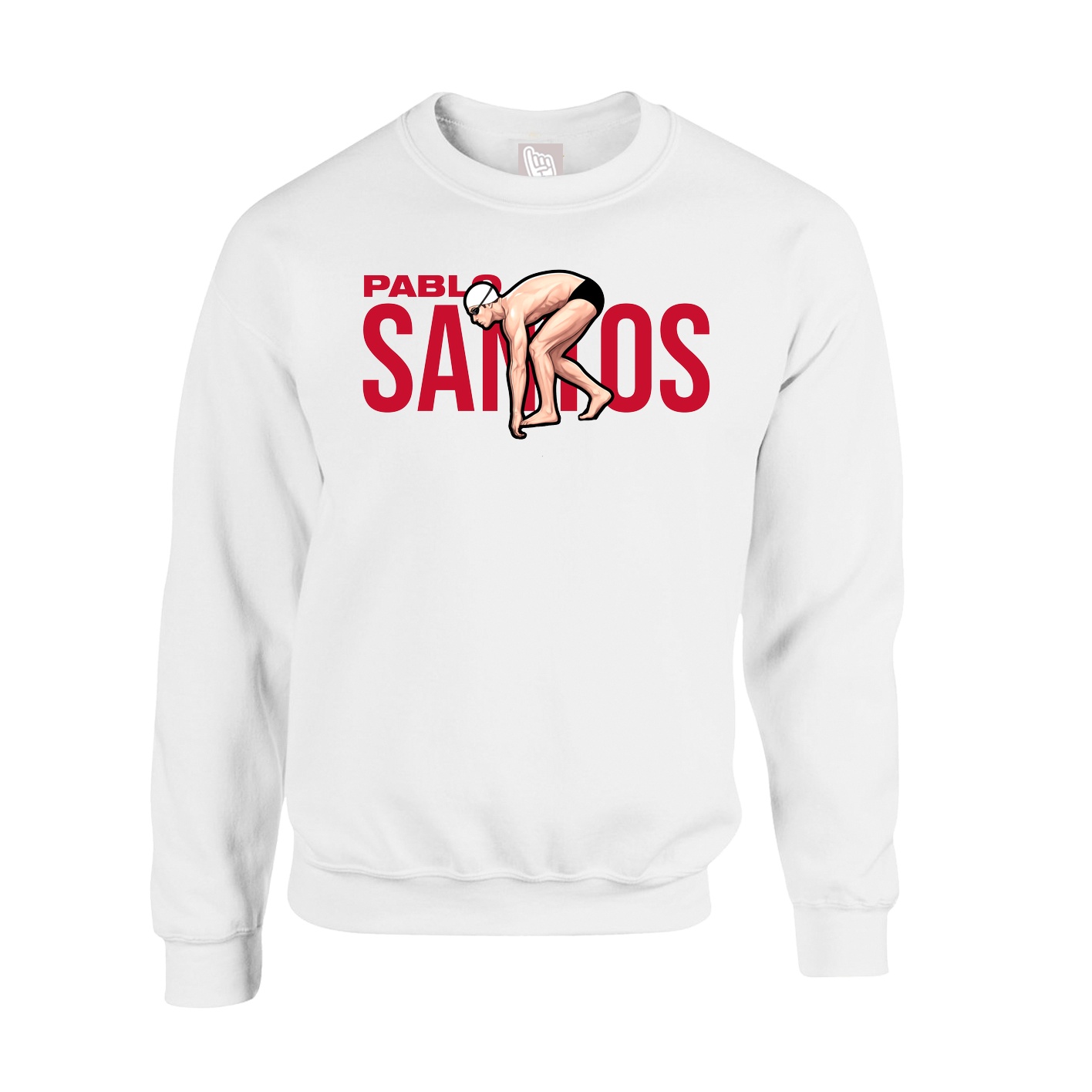 Fleece Crew — Player Name in White