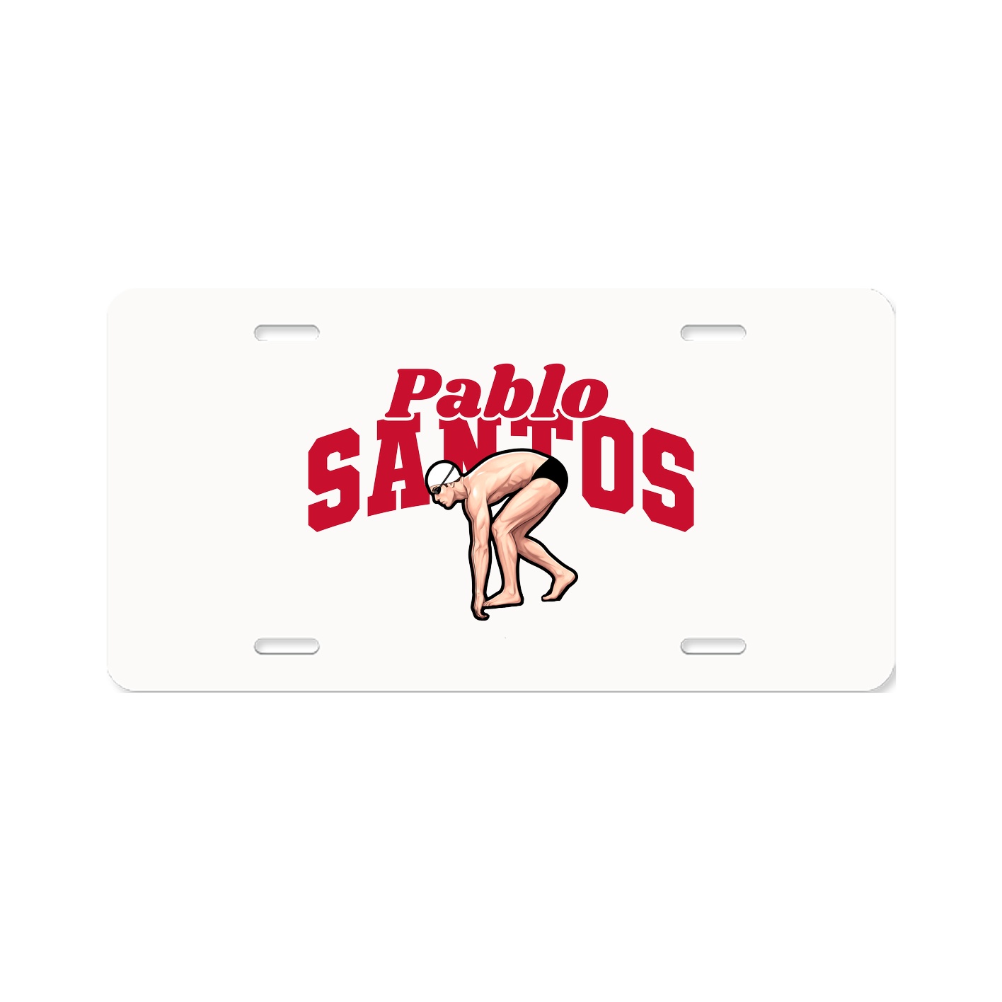 License Plate — Signature Arch in Classic