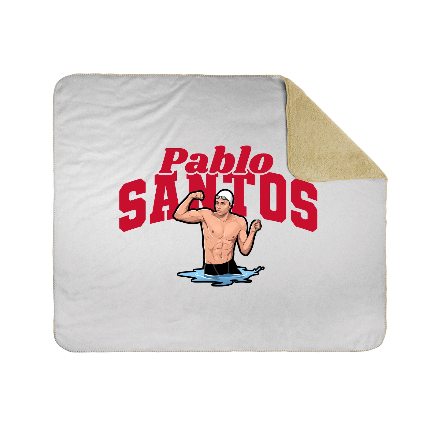 Throw Blanket — Signature Arch in White