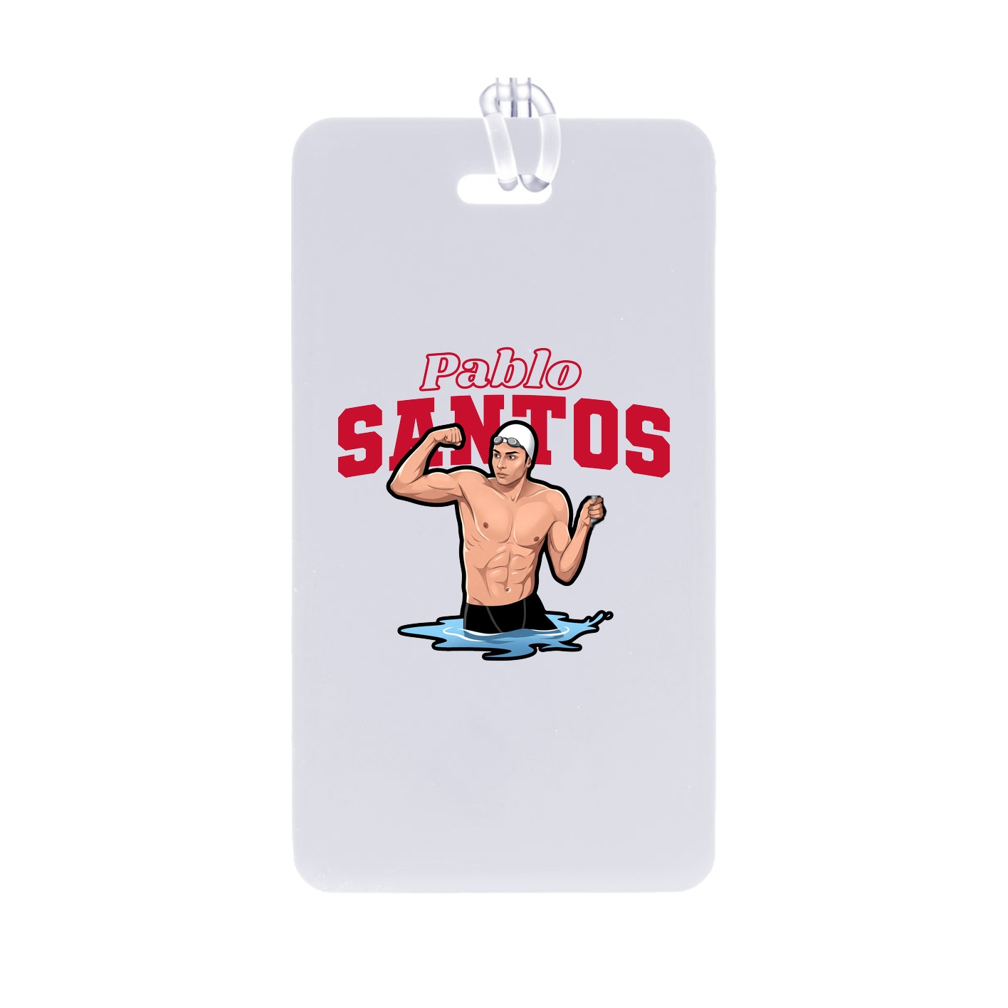 Bag Tag — Name Arch in Classic
