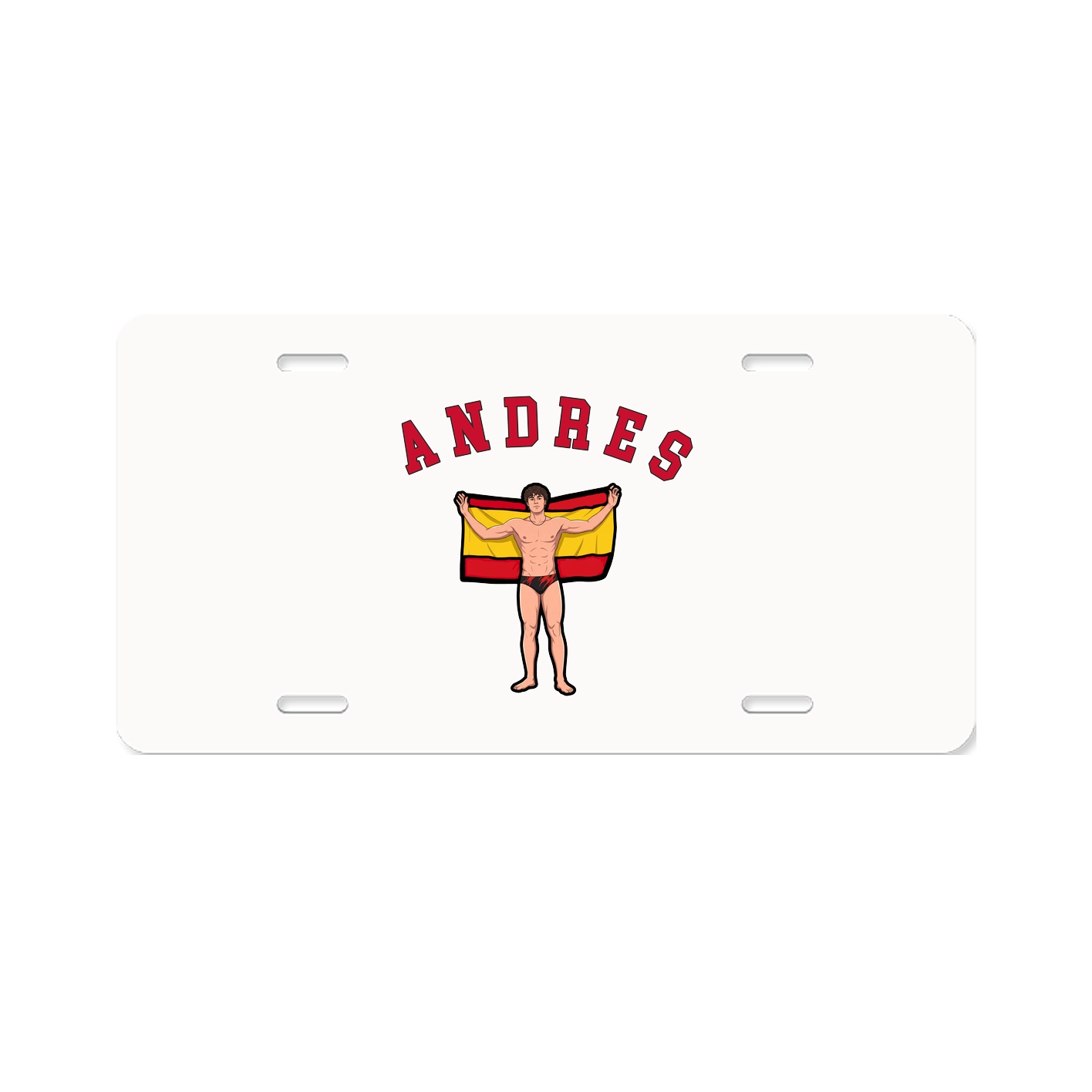 License Plate — Shirsey Arch in Classic