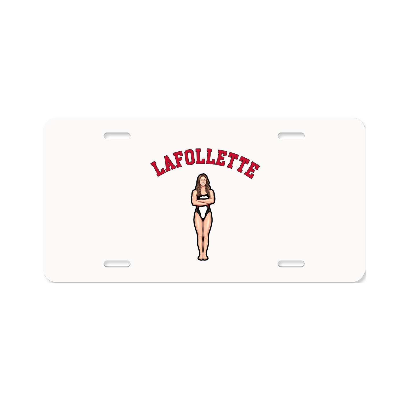 License Plate — Shirsey Arch in Classic